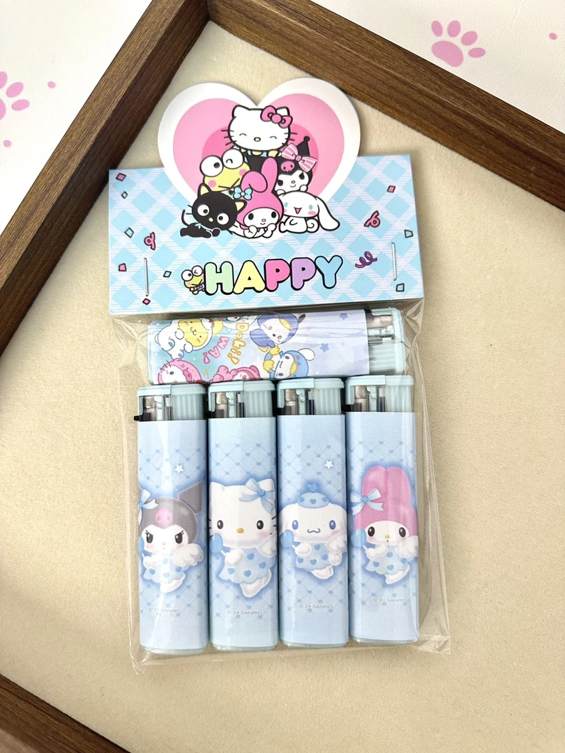 三丽鸥打火机蓝色新款粗支少女心送礼卡哇伊生日礼物推荐