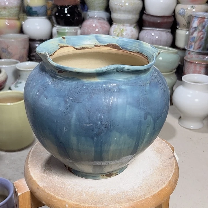 瓷片口17高20 瑕 景德镇陶瓷学院