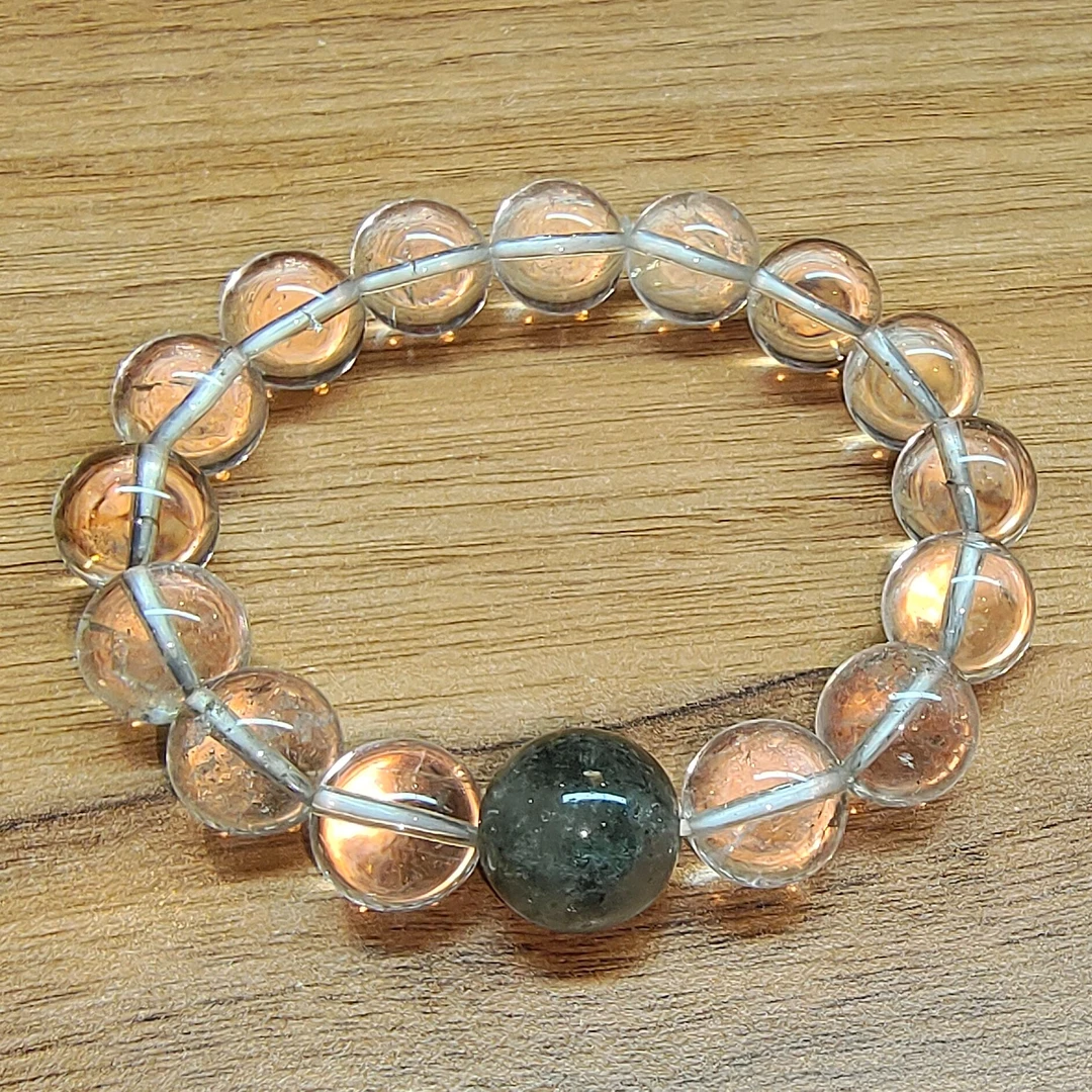 白水晶&幽灵手串（多样性发货1条）