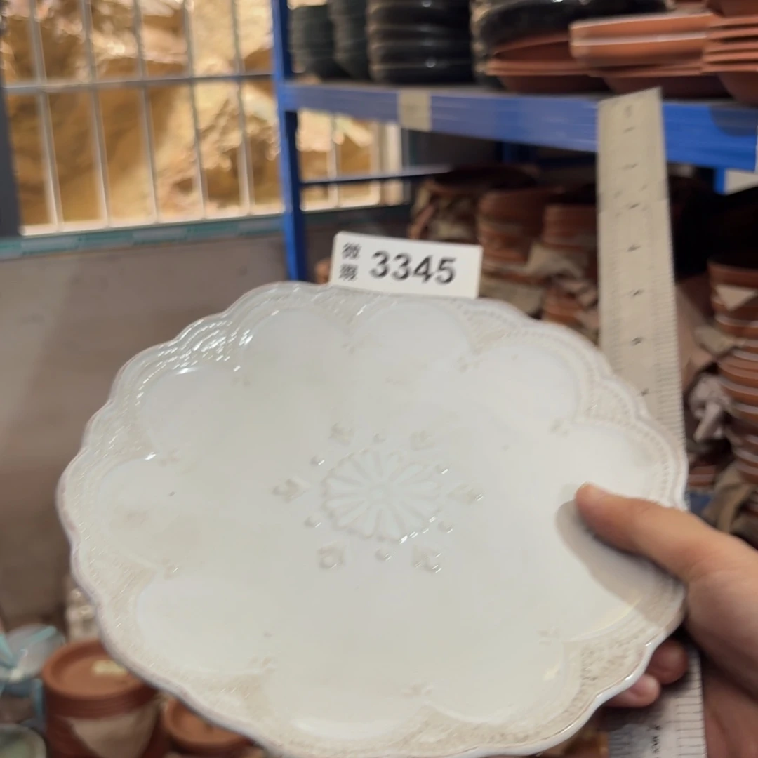 陶瓷3345 微瑕陶瓷餐具2个