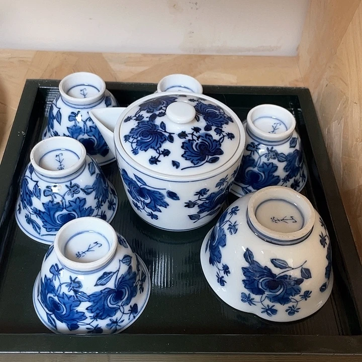 南***国瓷片001 一人直播，看品直播间说序号