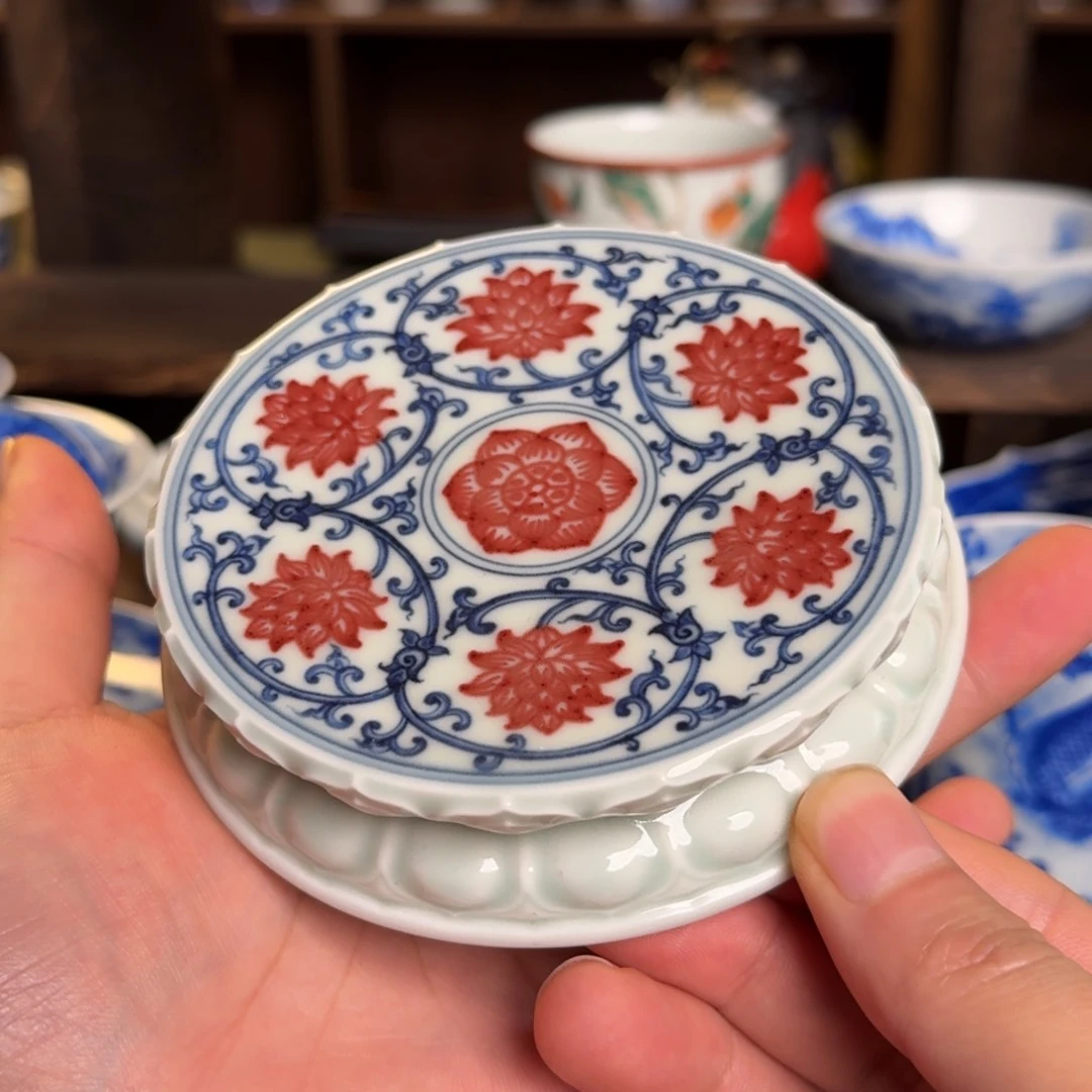 人**滿纯手工手绘陶瓷茶具