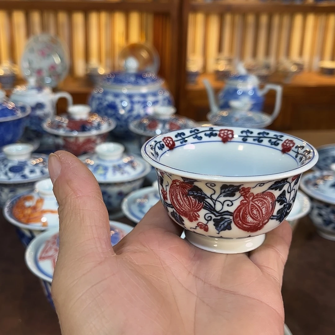 錡镇堂手工手绘绘杯