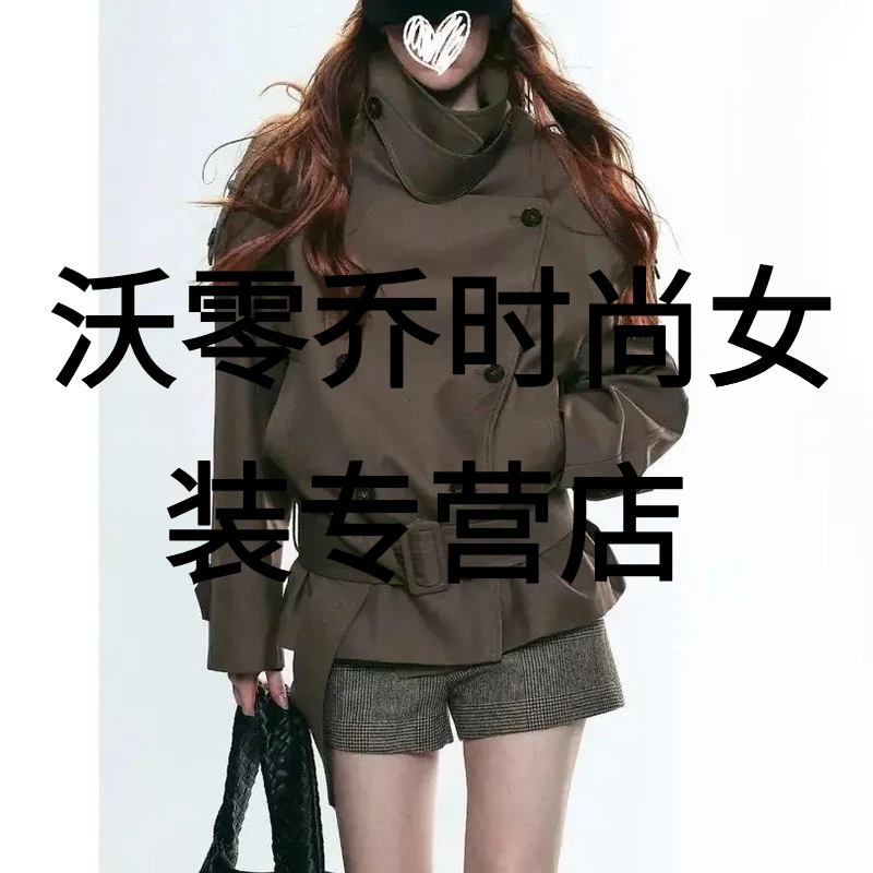 风衣大衣爆款女款长款防风加绒秋冬休闲好看设计加厚白月光穿搭