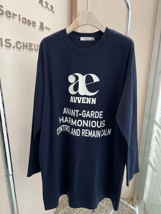 AVVENN｜25藏青色上衣 1100153