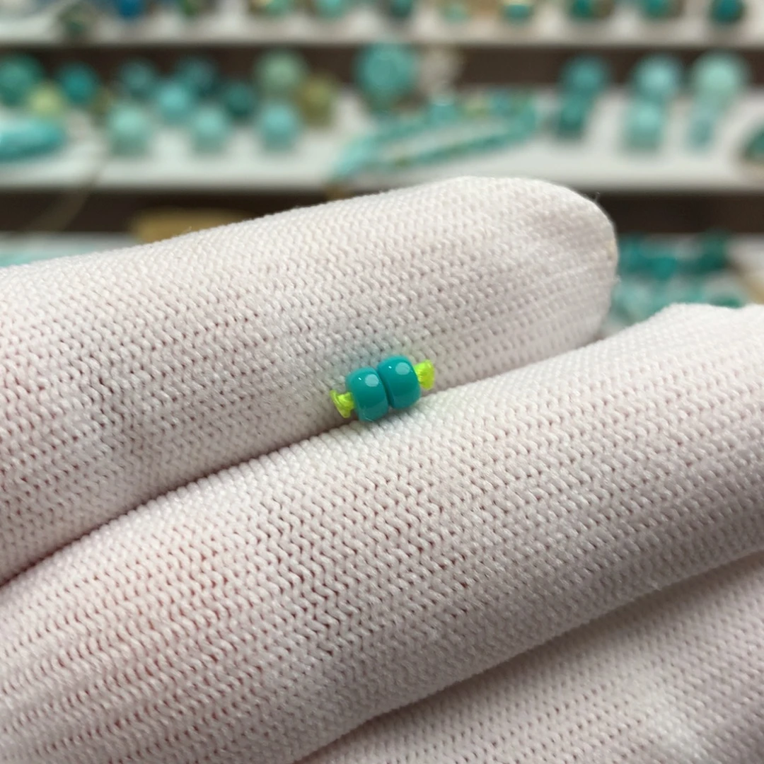 绿松石未镶嵌散珠