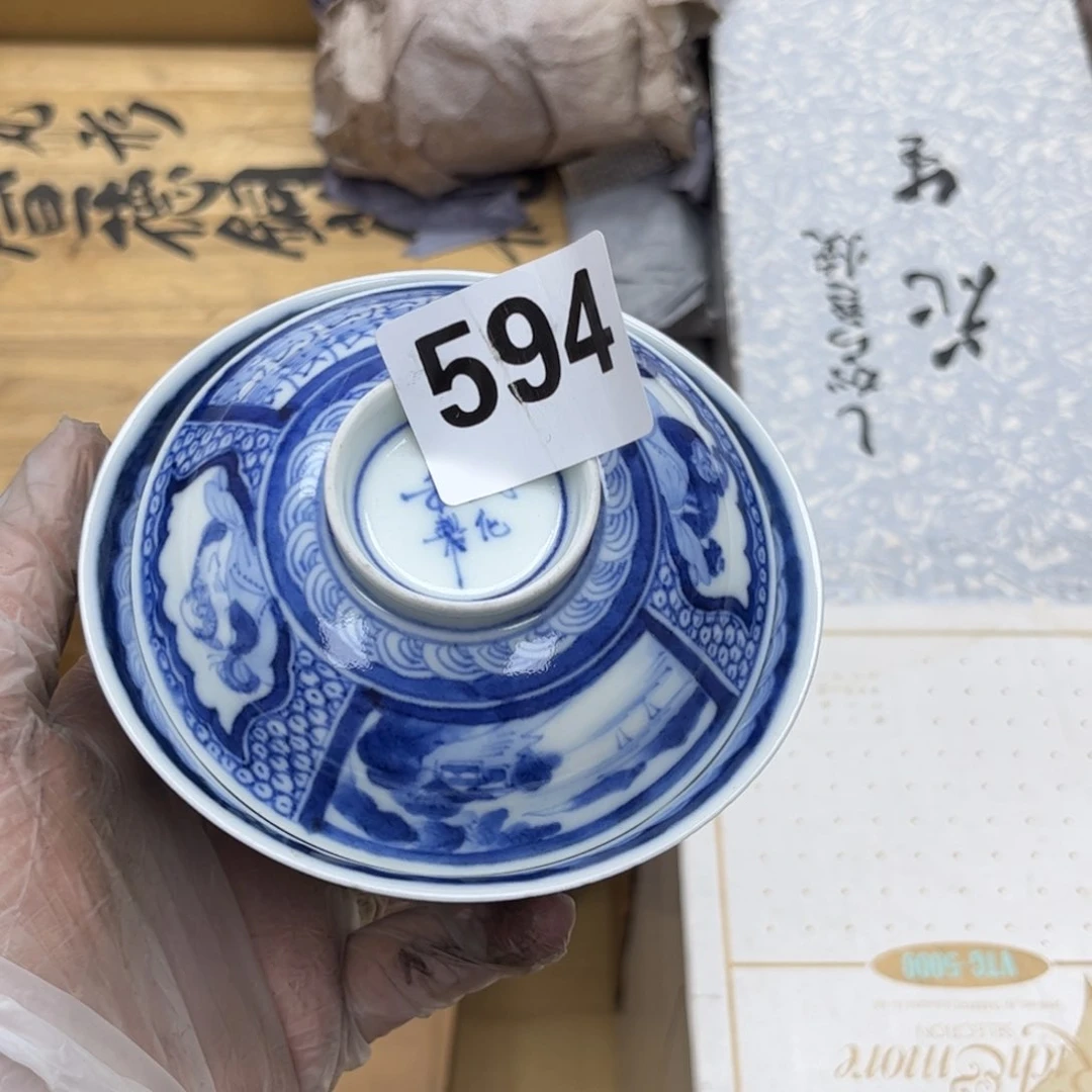 瓷片陈*兵摆件工艺品摆件666