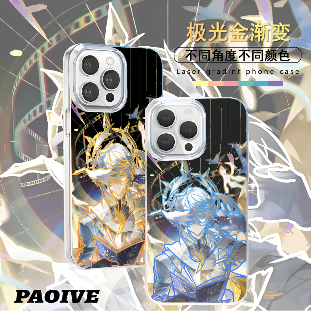 星期日适用苹果华为vivo一加iPhone小米红米一加极光手机壳