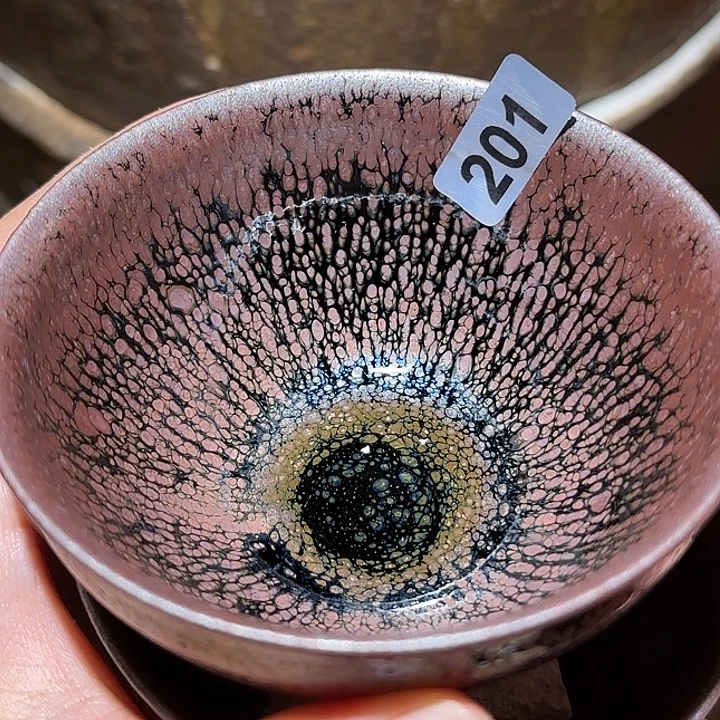 阳***0茶盏琢泥窑开窑柴烧