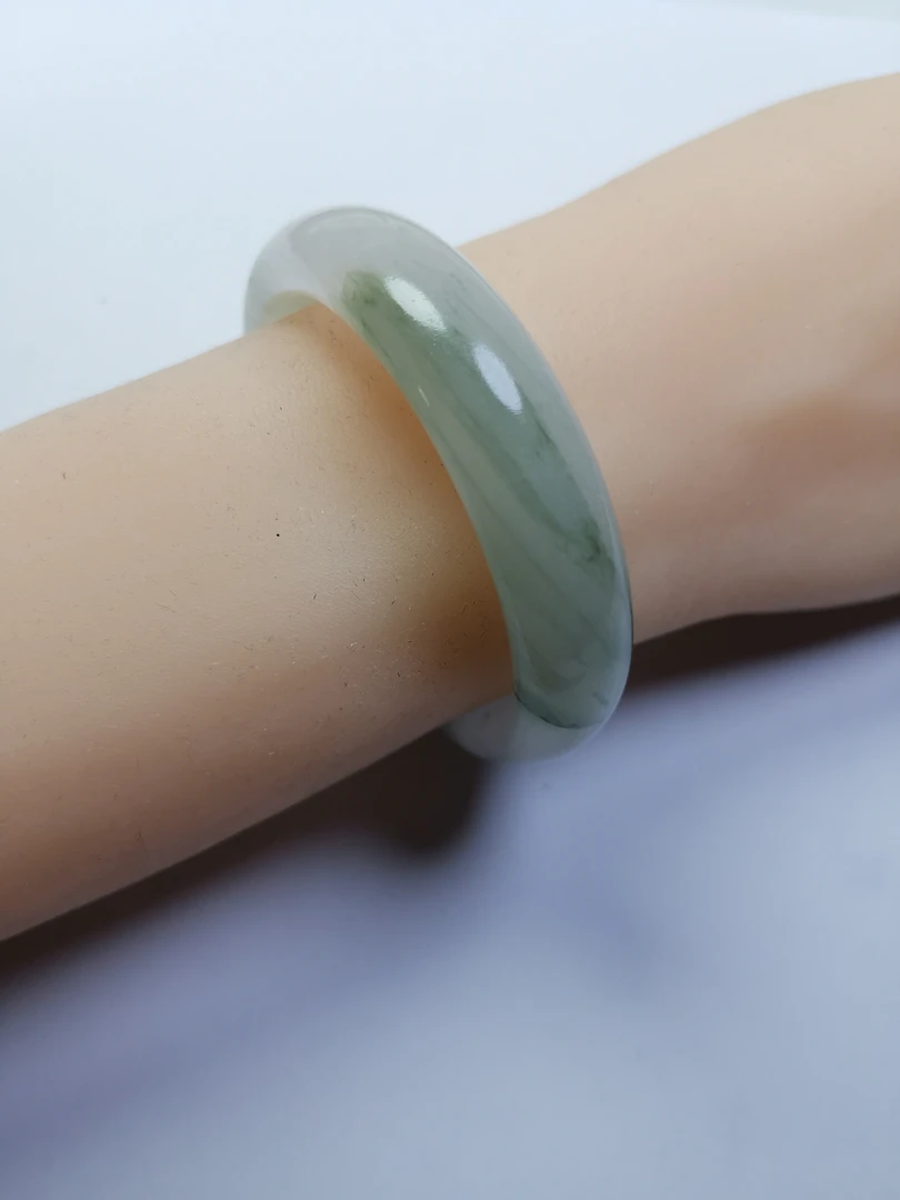 10号m1--50--51圈口-天然正品-精品高货--漂亮--天山翠天然玉石