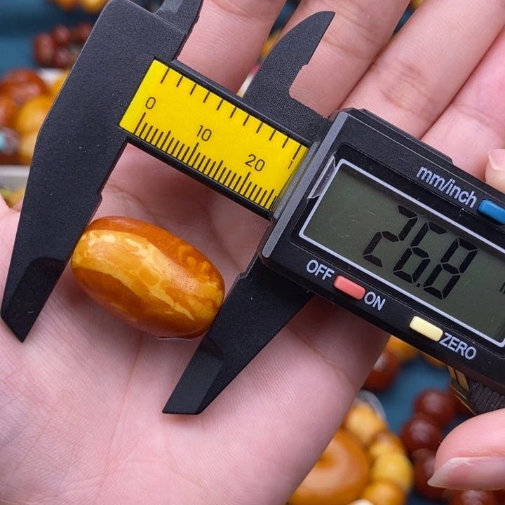 ঞ***ꕥ未镶嵌琥珀裸石蜜蜡L