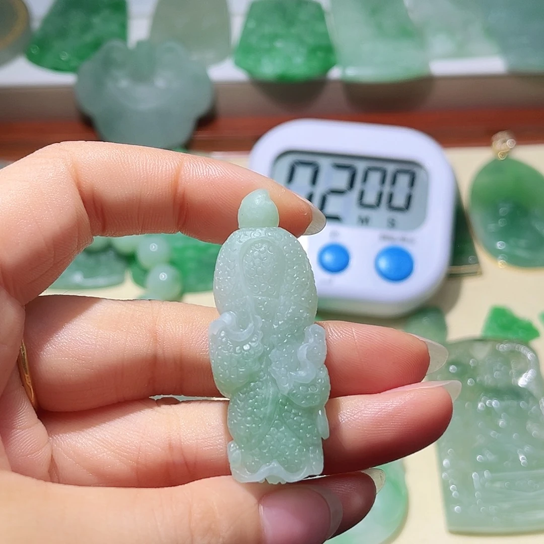F***n定制翡翠未镶嵌天然翡翠