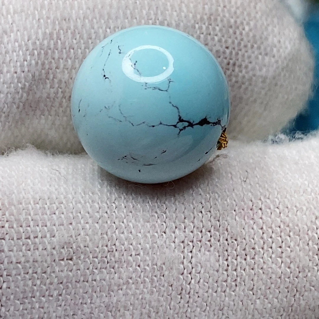 绿松石未镶嵌天然原矿 带武汉地大证书