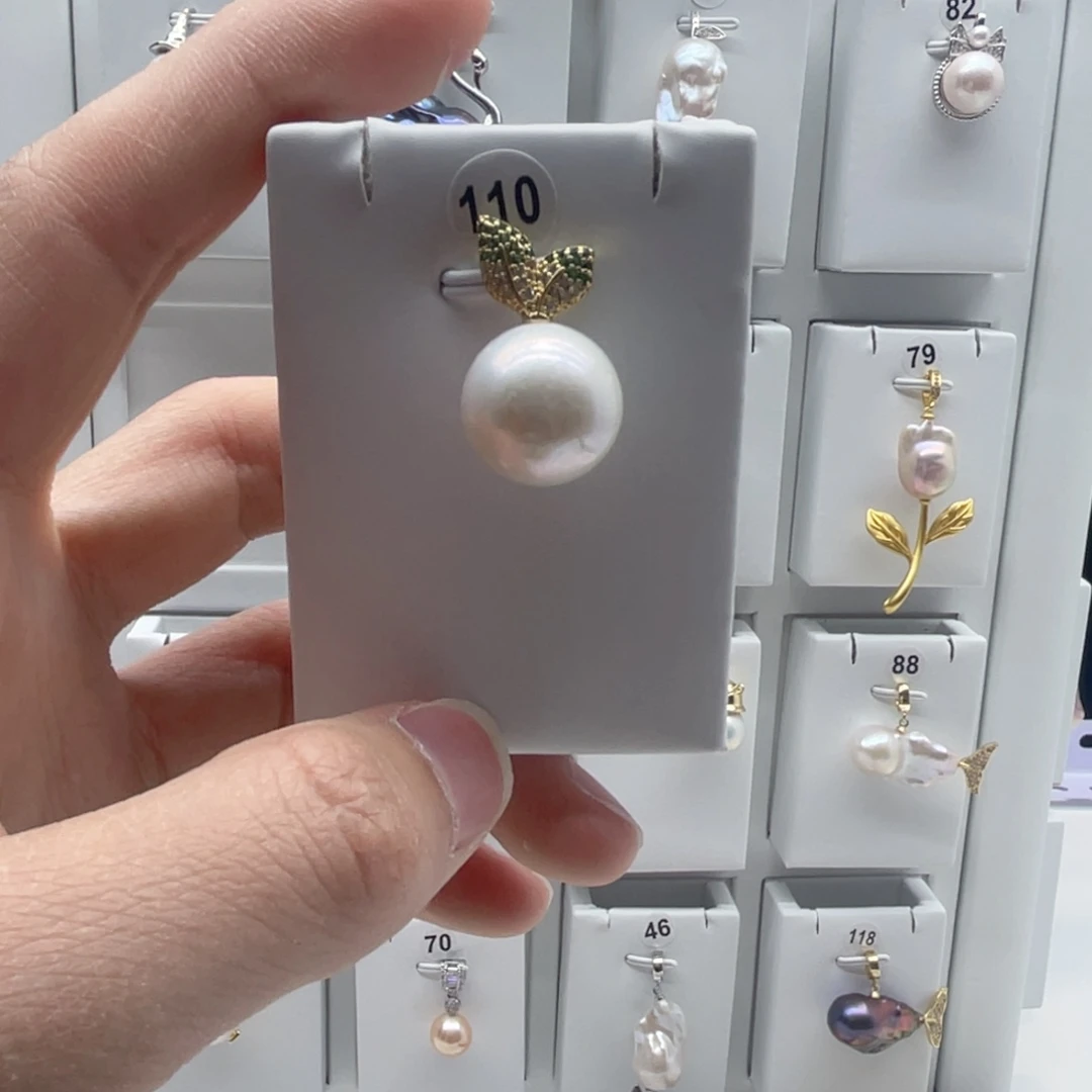 颈饰合金淡水珍珠