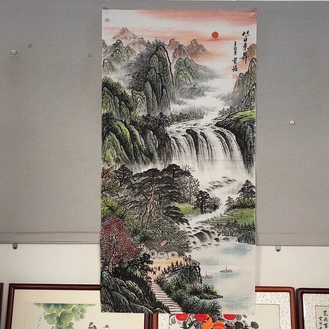 国画山水画作品欣赏1