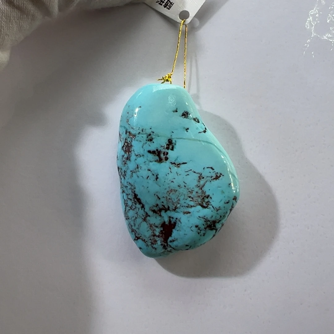 绿松石未镶嵌挂件