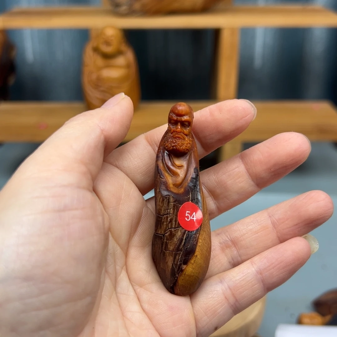 ****顶木崖柏木摆件手把件，