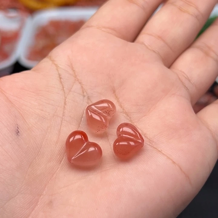 寄***思南红玛瑙未镶嵌吊坠(不含链)