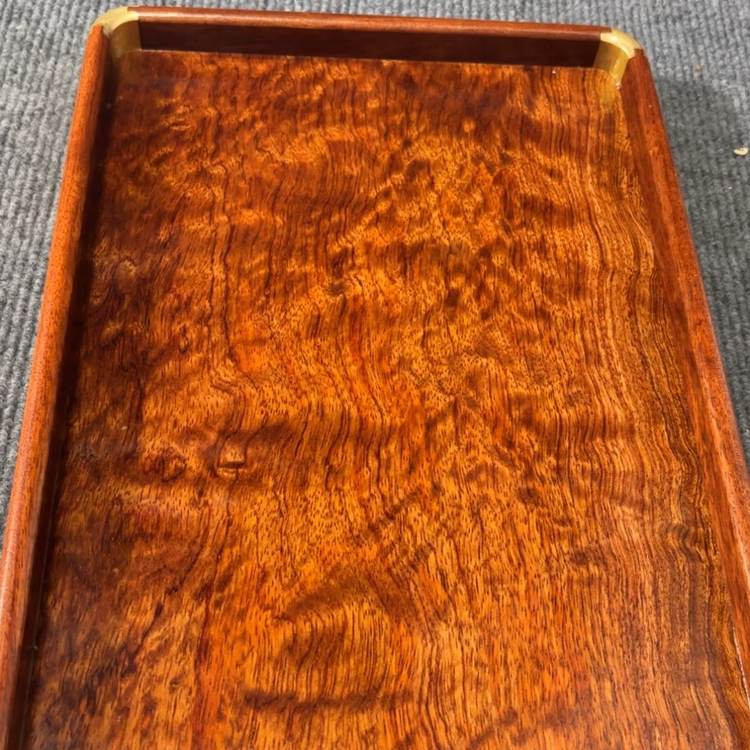 木缅甸花梨超大托盘