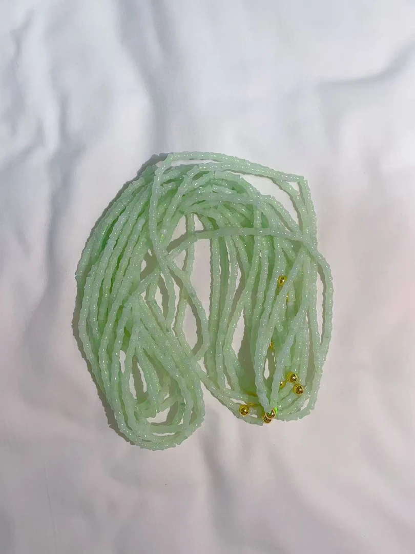 定制翡翠未镶嵌未抛光毛货珠串多样性发其一拍一发一14