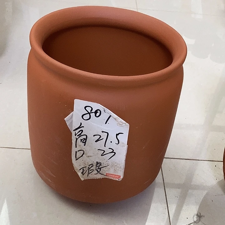 粗陶红陶绿植花盆809