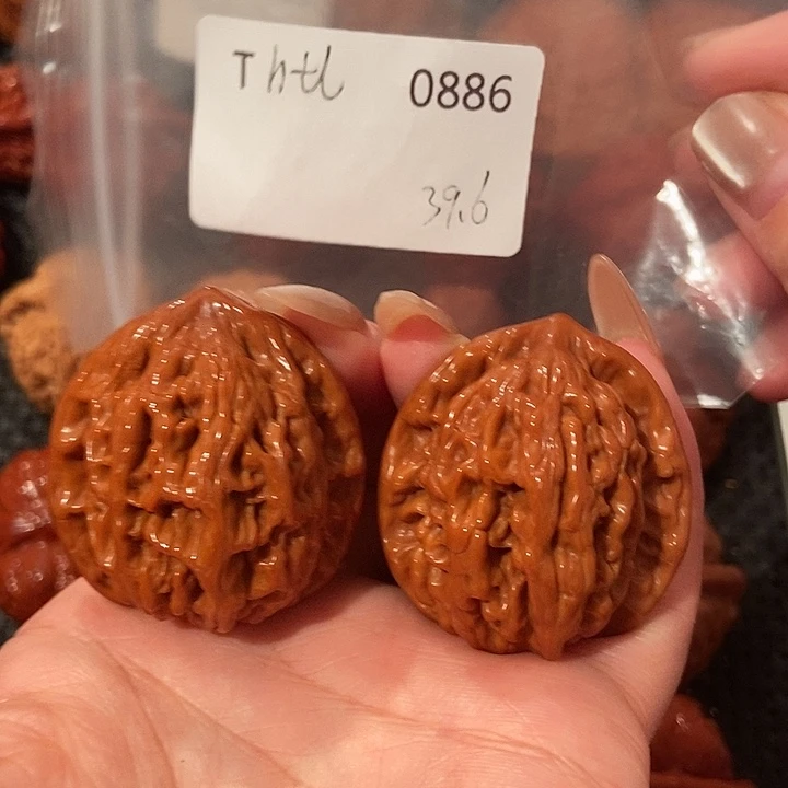 吊坠文玩核桃虎头39