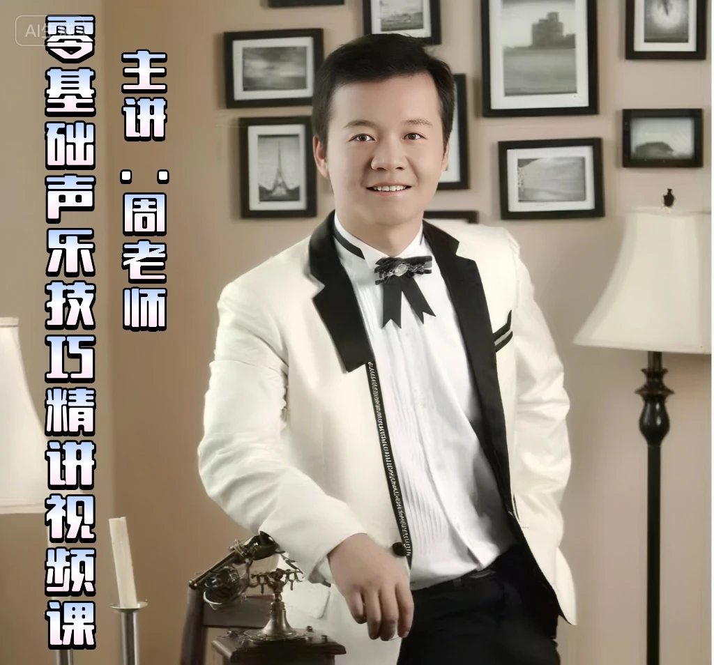 周老师  零基础声乐技巧精讲视频课（一对一辅导）