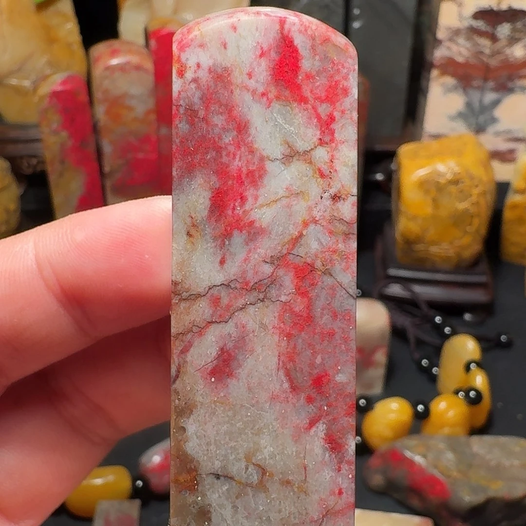 玩***堂昌化鸡血石昌化鸡血石
