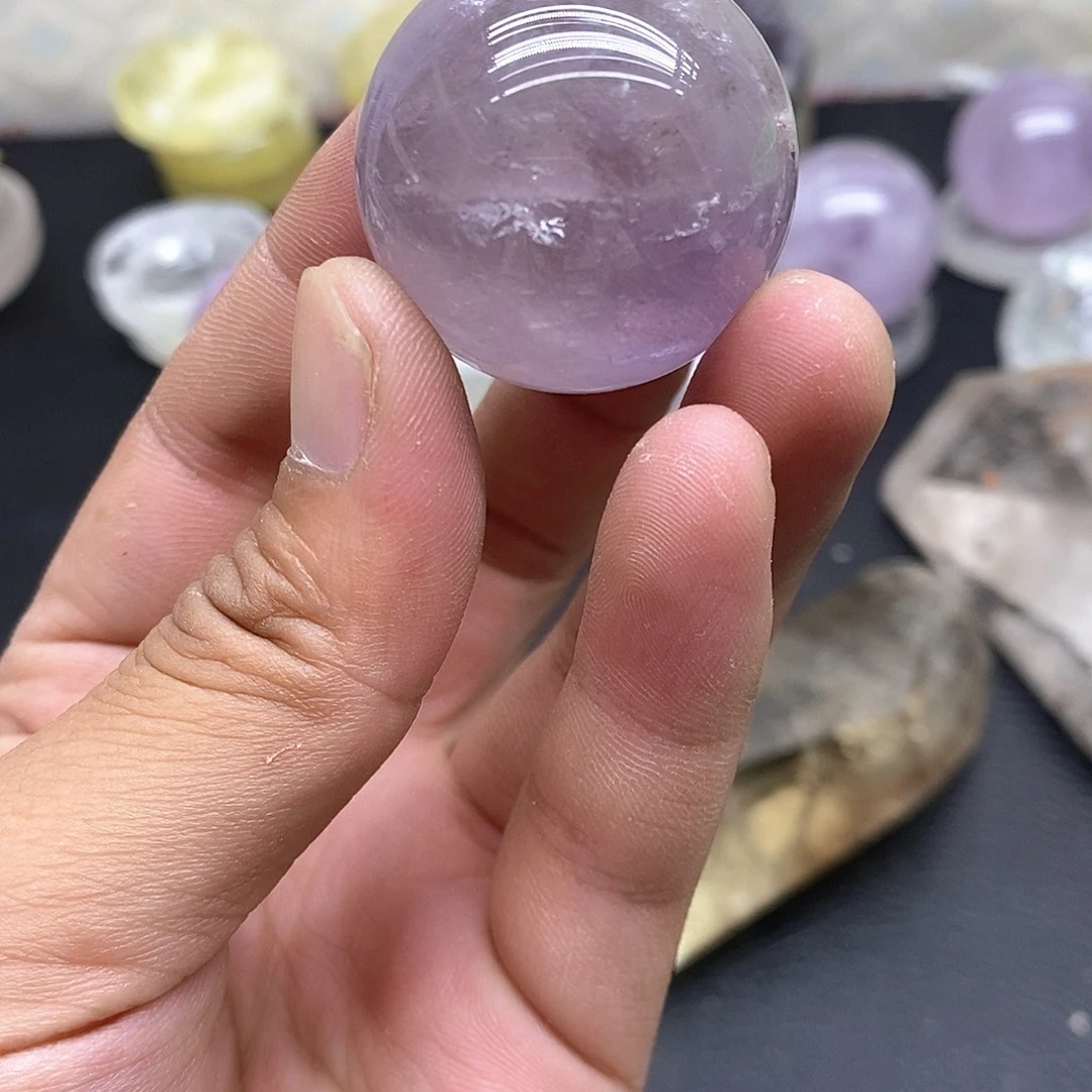珠宝半成品水晶未镶嵌87水晶石