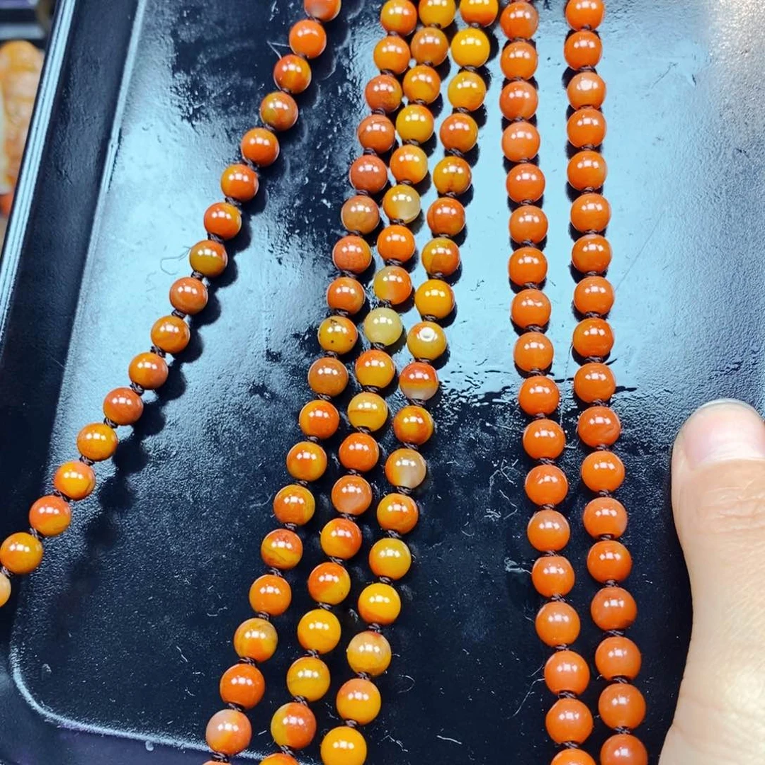 石英质玉（黄龙玉）未镶嵌吊坠(不含链)