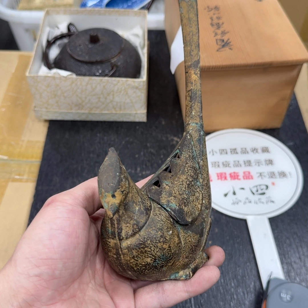 铁日本中古工艺品摆件