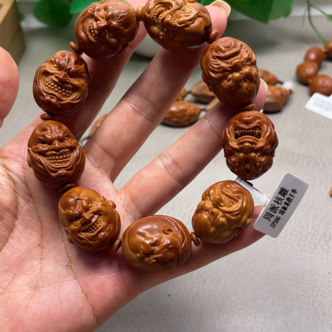 吊坠橄榄核恶僧手串