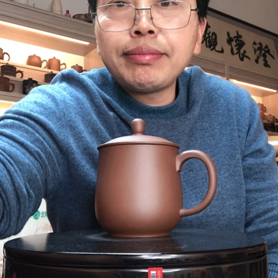 紫泥茶杯葫芦杯容量400