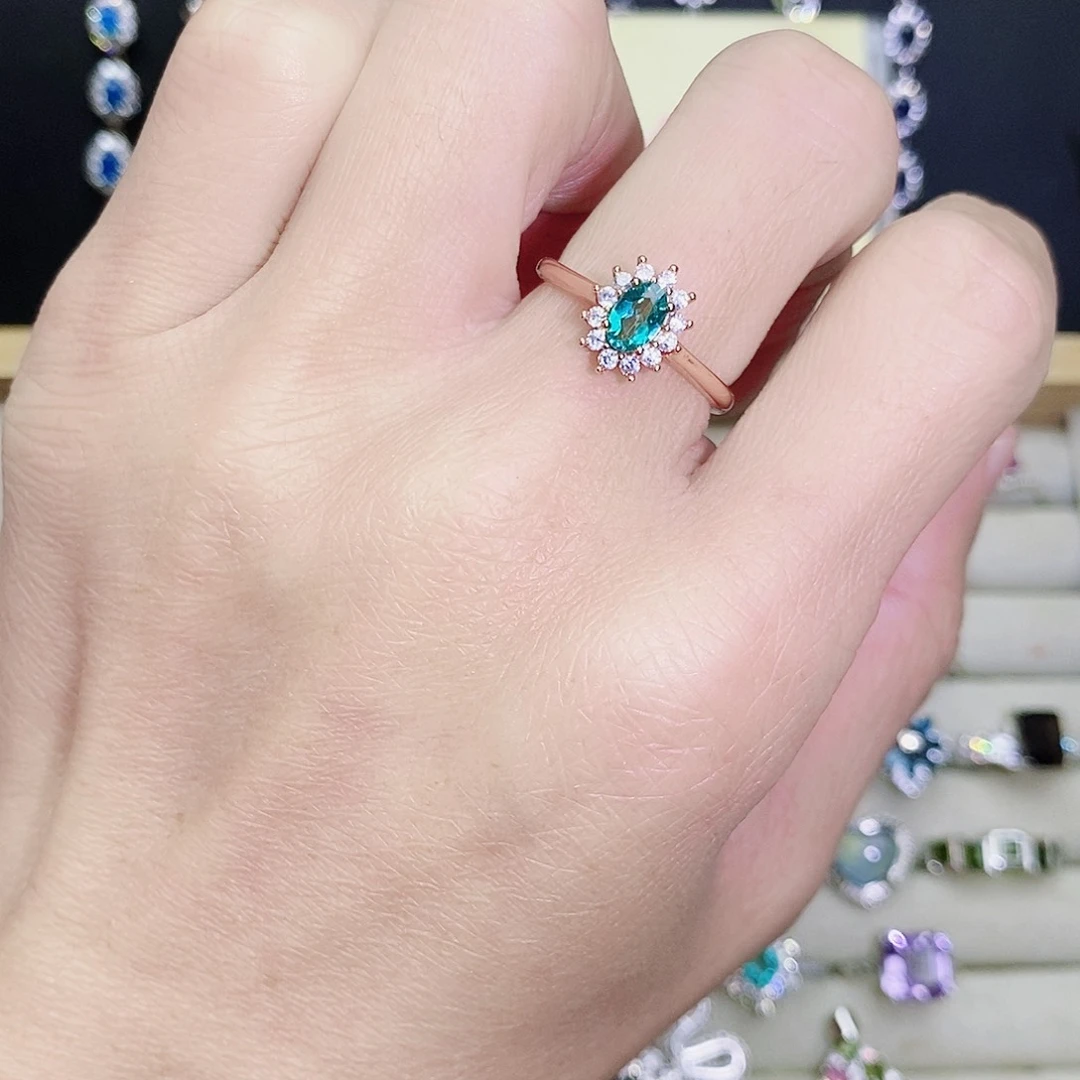 未镶嵌戒指托帕石