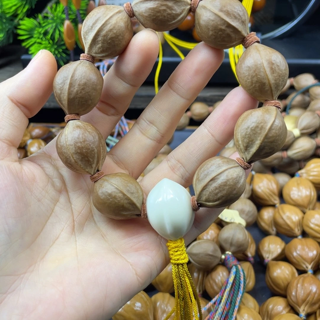 耀***光橄榄核吊坠001、梅林铁核21.5x25