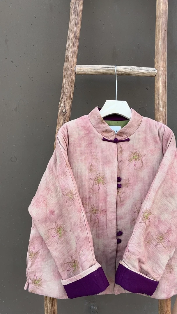 朴时如故【花样年华】中式葡萄扣棉服