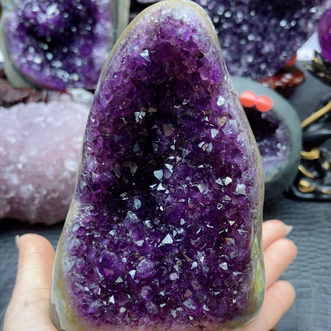 紫晶大型摆件（非配饰）未镶嵌