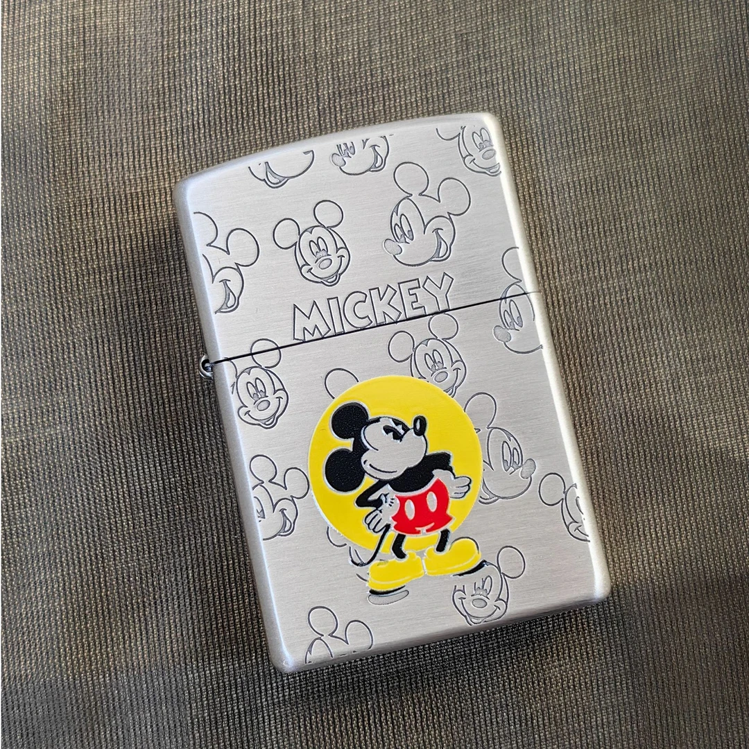 ZIPPO 打火机正品 205蚀刻熏银米奇 1424【大白专属】
