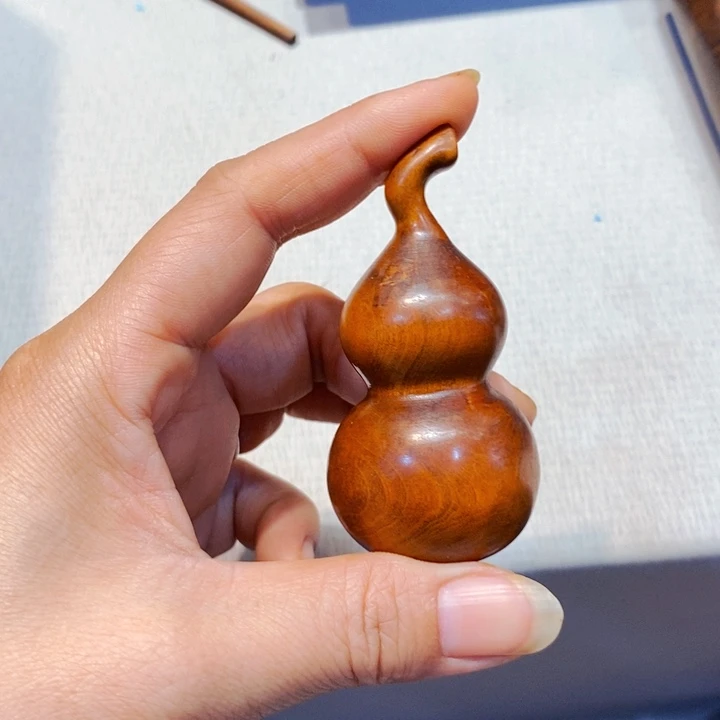 木黄杨木把件葫芦木木