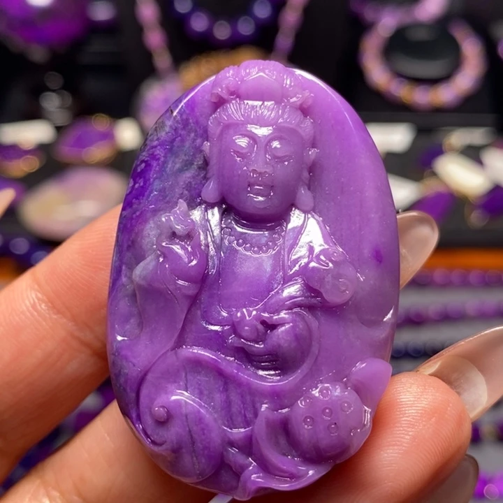 苏纪石（舒俱来）未镶嵌吊坠