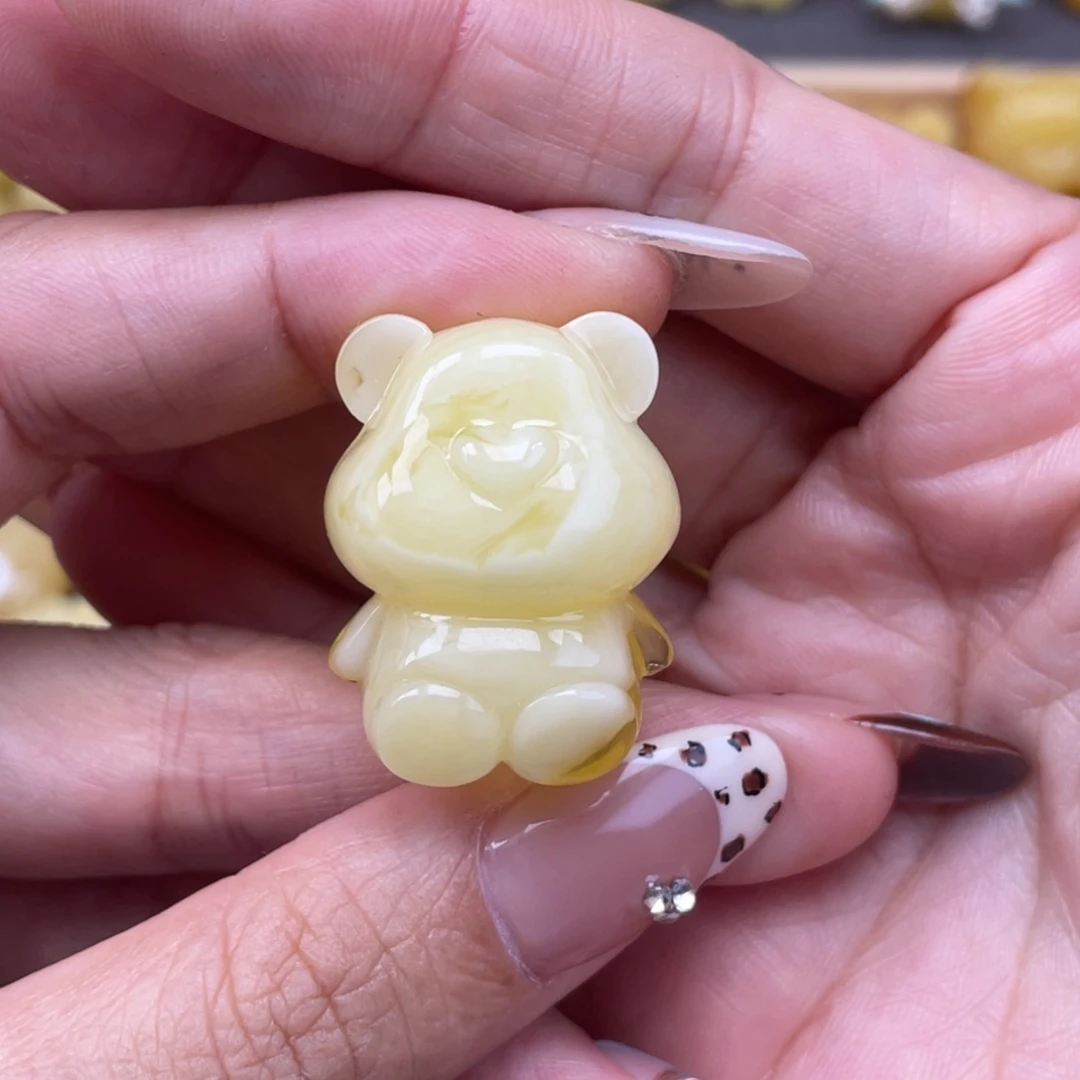 裸石琥珀未镶嵌蜜蜡