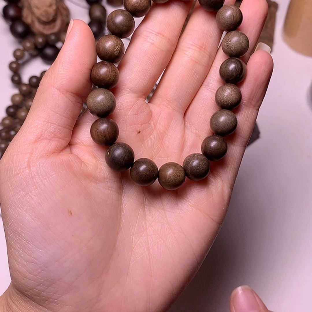 【闪购商品】檀香木手串/手链檀香阴沉1.0单圈