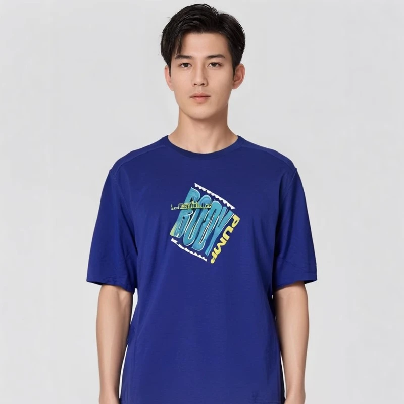 Reebok/锐步HN6055 LesMills莱美系列运动健身舒适百搭T恤短袖做