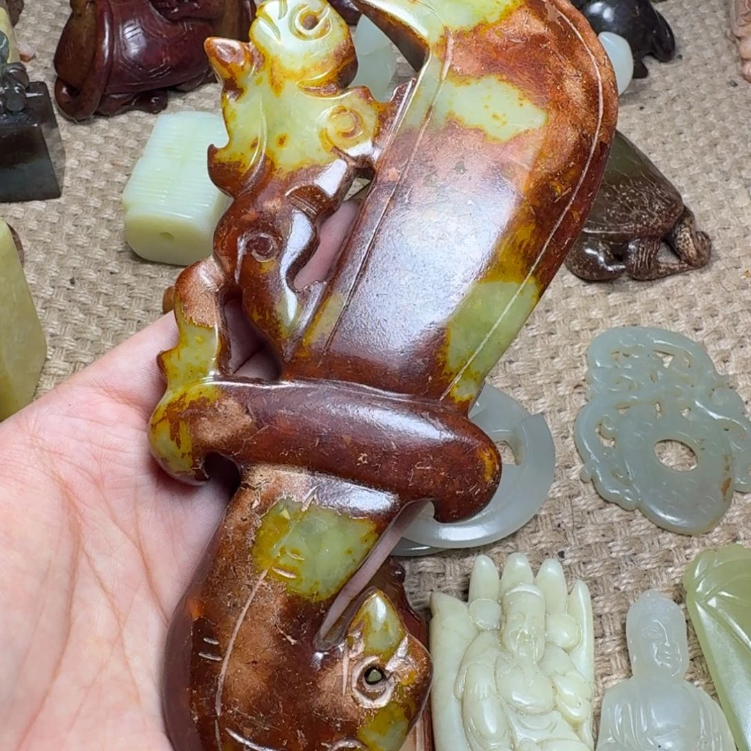 白玉菩提吊坠挂件