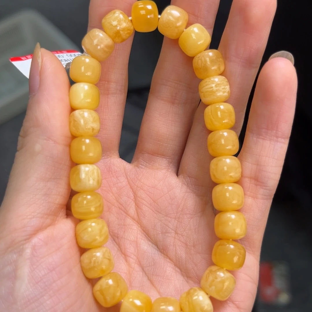 裸石琥珀未镶嵌8.9虎皮