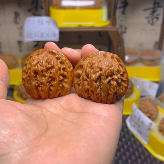 废***活文玩核桃吊坠四座楼
