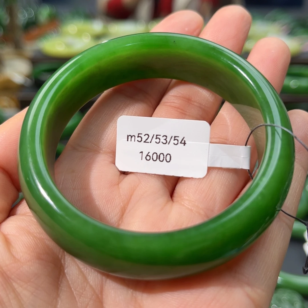 和田玉（碧玉）手镯未镶嵌