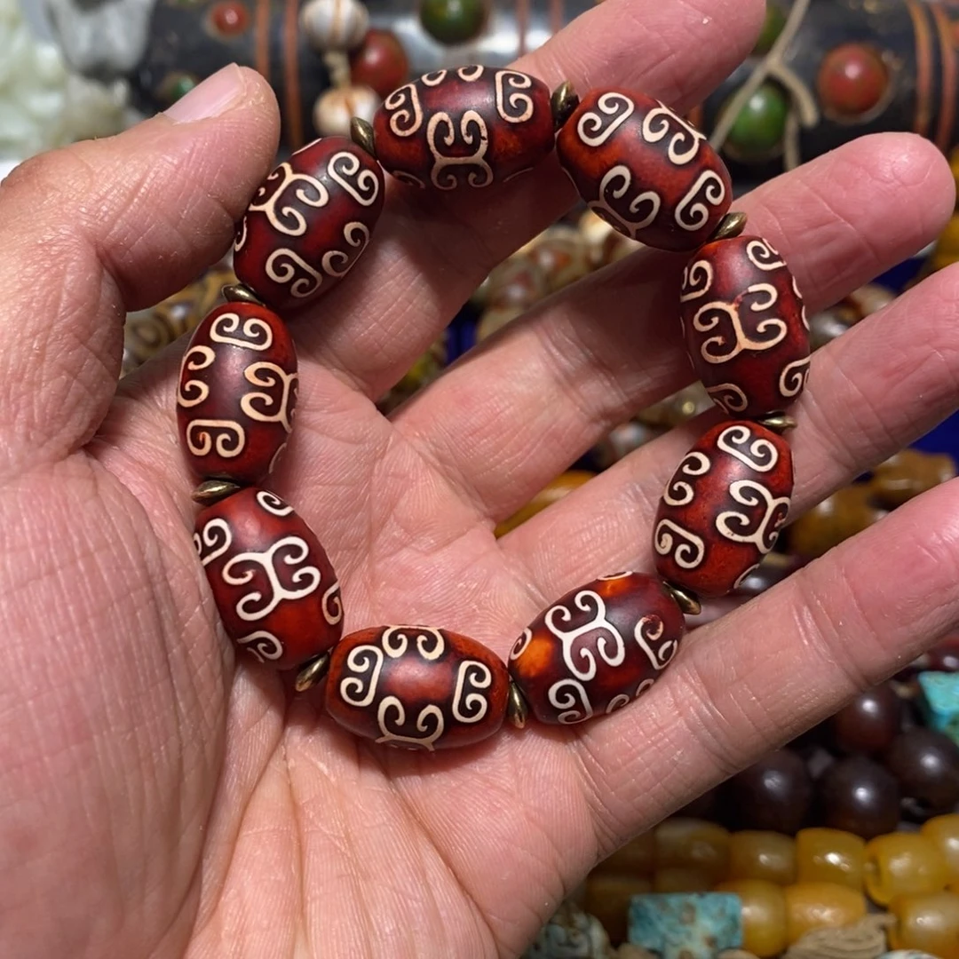 玛瑙/玉髓合金手链