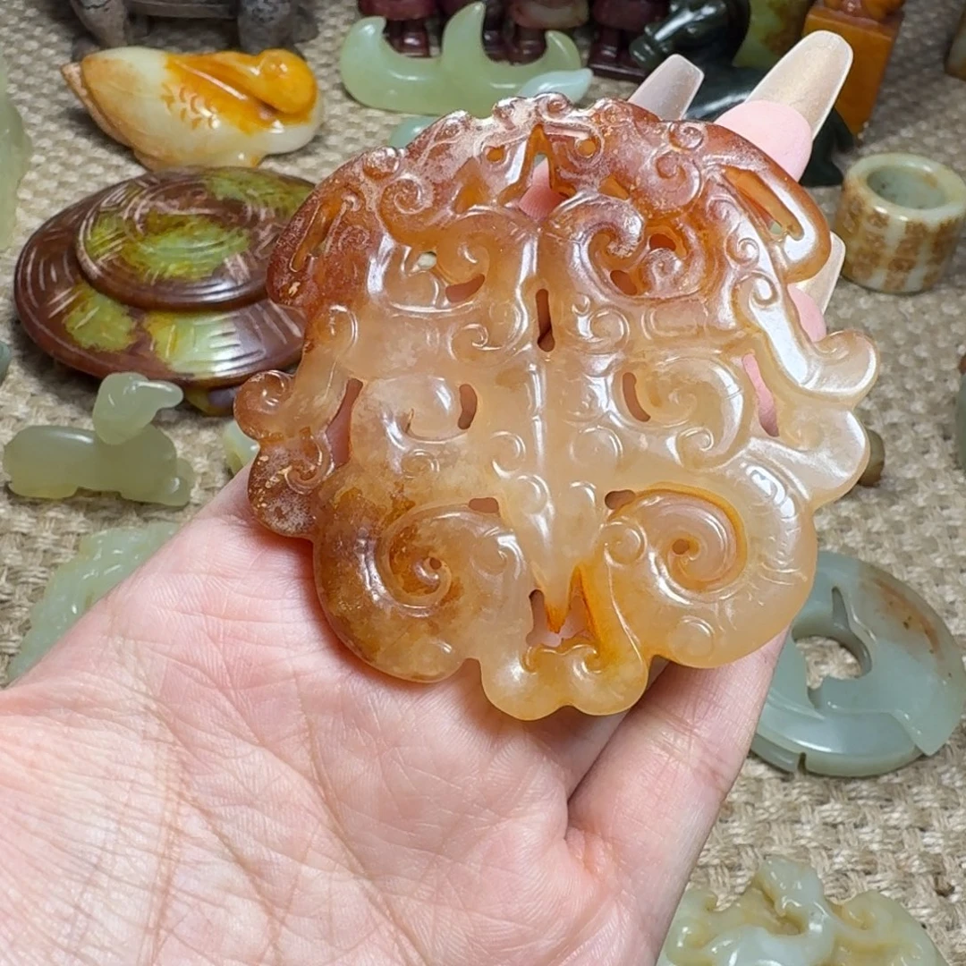 吊坠白玉菩提挂件