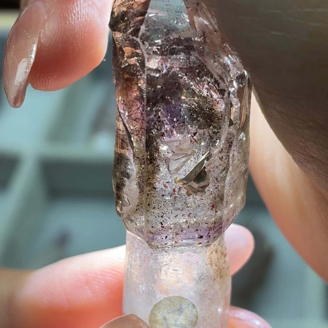 银S925镶嵌珠宝半成品紫晶